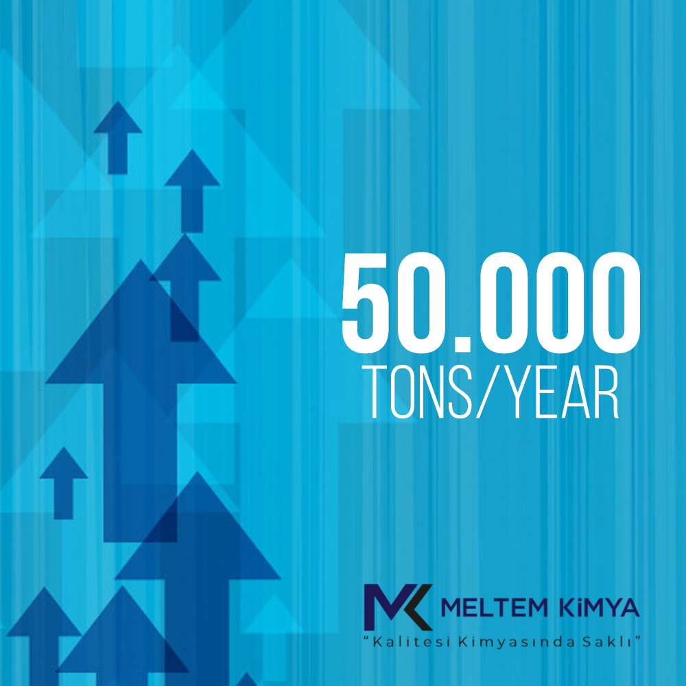 2019 - Annual Capacity Goes up to 50.000 Tons in the PET Resin Facility