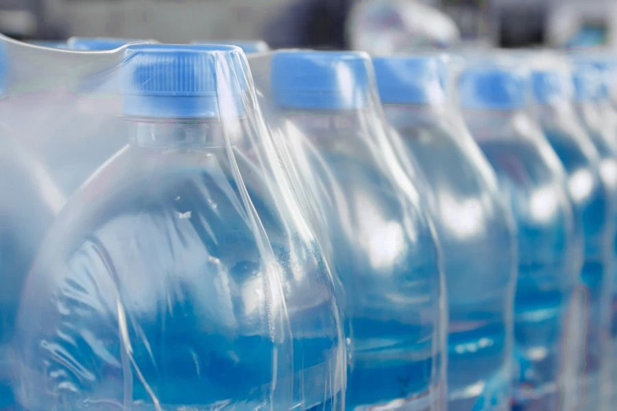 Shrink ambalaj ile paketlenmiş ürün grubu