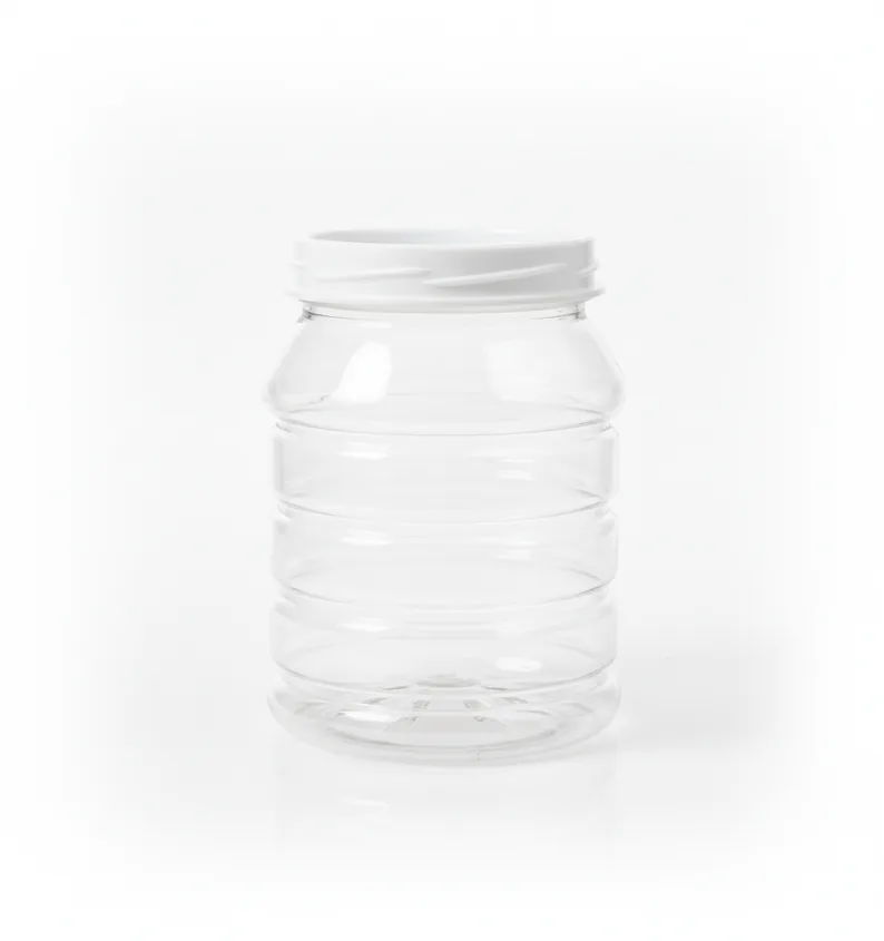 Straight-Sided PET Jar 650 cc