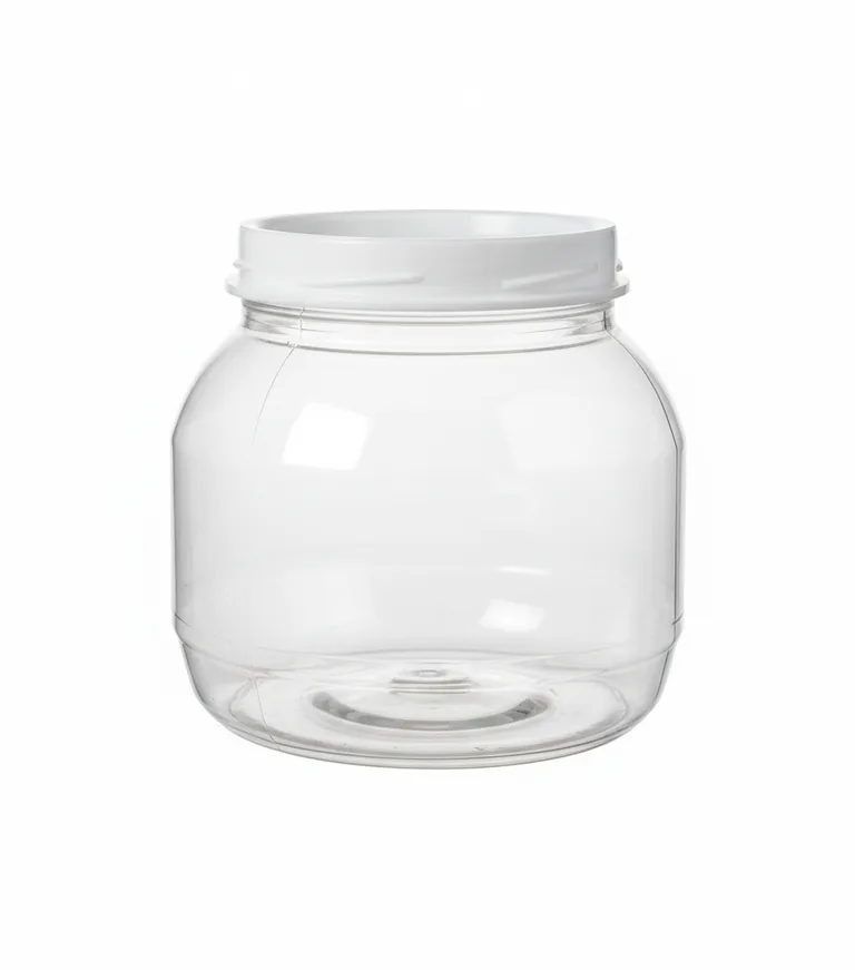 Round PET Jar 1100 cc