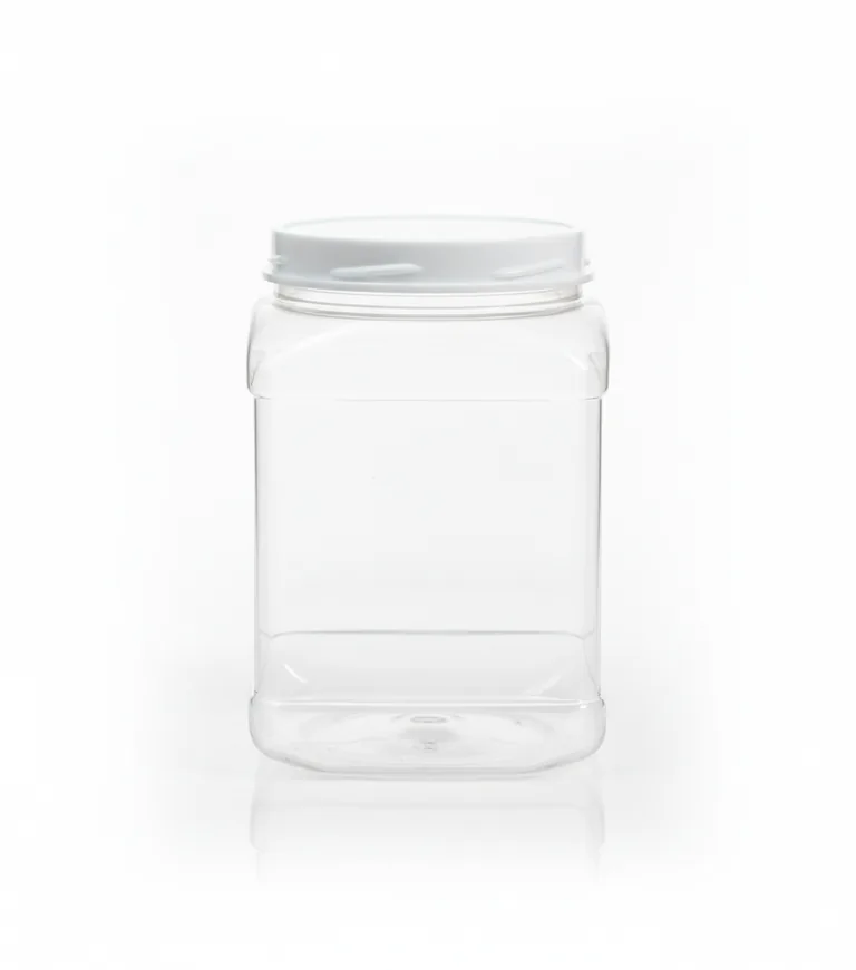 Square PET Jar 1500 cc